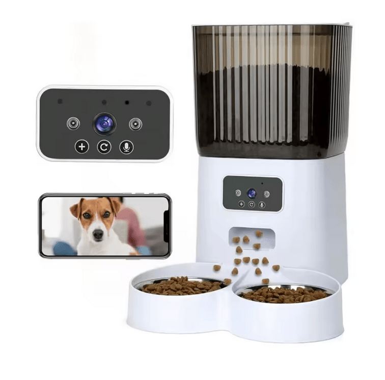 TreatPeek - Slimme Automatische Dierenvoerbak met Camera
