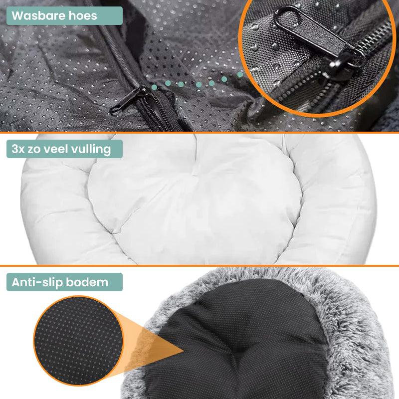 Pawsome Pillow | een mand die zorgt voor een gezonde en rustgevende slaap